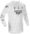 Fly Universal Jersey White/Black 2x