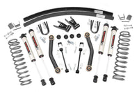 Rough Country | 4.5 Inch Lift Kit | V2 | Rear AAL | Jeep Cherokee XJ 2WD/4WD (1984-2001) | 62370