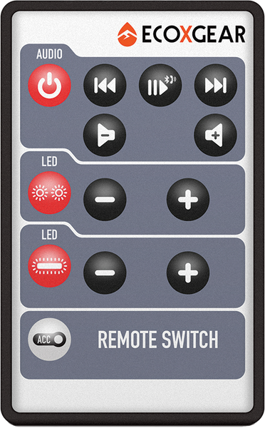 ECOXGEAR ACC-EXSNDRMTBLE RF Remote Control