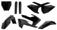 ACERBIS Full Plastic Kit Black - Part Number 2462600001