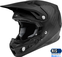 FLY RACING Youth Formula Carbon Solid Helmet Matte Black - Part 73-4429YL