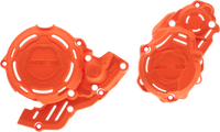 ACERBIS X Power Kit Orange 2983265226 - Premium Protection for Clutch and Ignition Covers