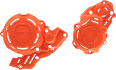 ACERBIS X Power Kit Orange 2983265226 - Premium Protection for Clutch and Ignition Covers