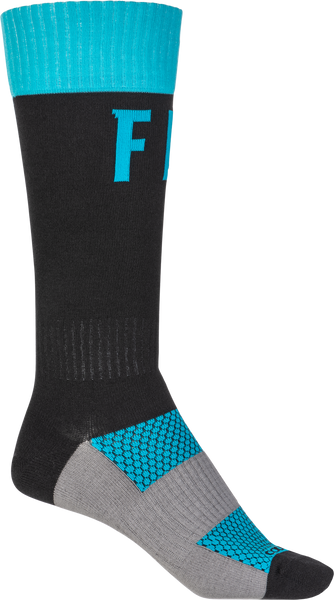 FLY RACING Mx Pro Socks Blue/Black Lg/Xl