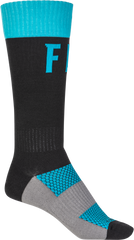 FLY RACING Mx Pro Socks Blue/Black Lg/Xl