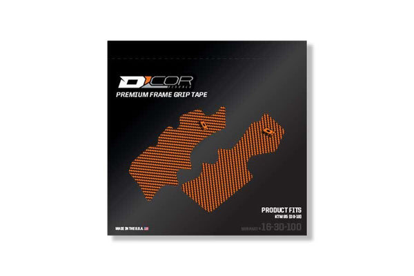 D-COR Frame Grip Guard Decal Orange - Part Number 16-30-100