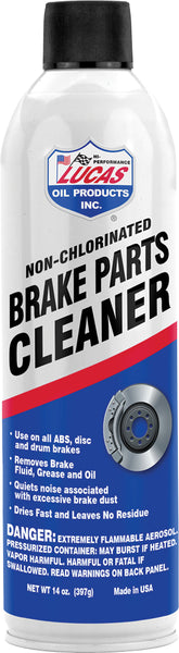 LUCAS Brake Parts Cleaner 14oz - Part Number 10906