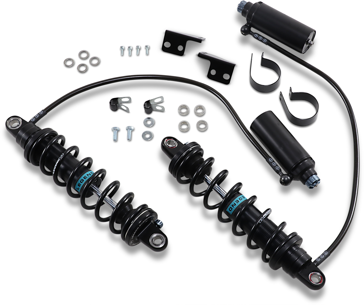 Legend Suspension Revo ARC Remote Reservoir Shocks - 13-inch Heavy Duty by Legend Suspension (Part Number 1310-1879)