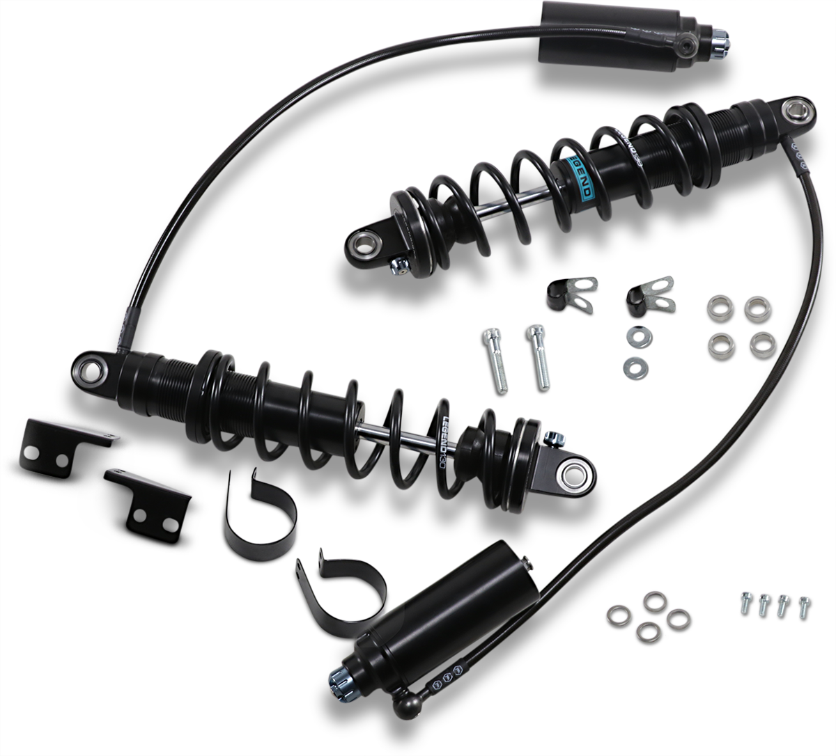 Legend Suspension Revo ARC Remote Reservoir Shocks - 14-Inch Heavy Duty by Legend Suspension Part 1310-1889