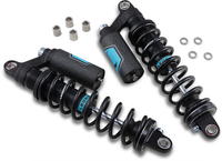 Legend Suspension Revo ARC Piggyback Shocks for Harley Sportster 2004-2022, 14-Inch, Black