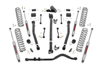Rough Country | 3.5 Inch Lift Kit | Adj Lower | FR D/S | Jeep Wrangler JL 4WD (2018-2023) | 62830