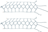 KIMPEX 233580 Tire Chains - V-Bar Diamond Design for Enhanced Traction