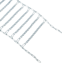 KIMPEX Tire Chains - V-Bar - 2 Space - Part Number 233573