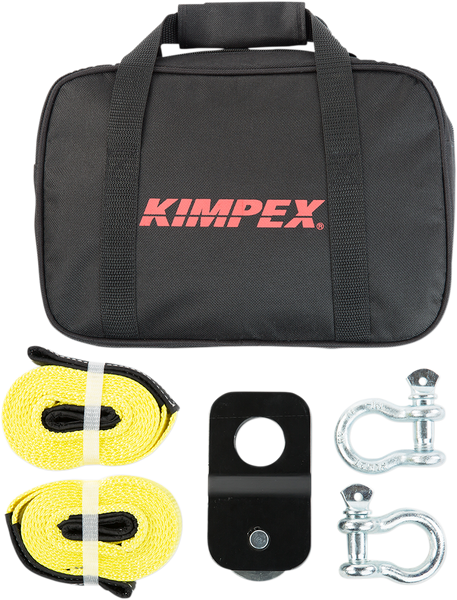 KIMPEX Portable Winch Accessory Kit 258025 - Essential Winching Gear