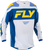 FLY RACING F 16 Jersey White/Dark Blue/Yellow XL - Performance and Comfort