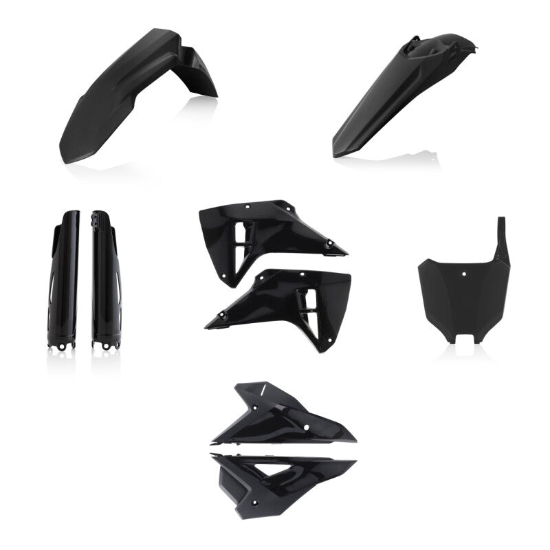 Acerbis 2025 Honda CRF250R/ CRF450R Full Plastic Kit - Black