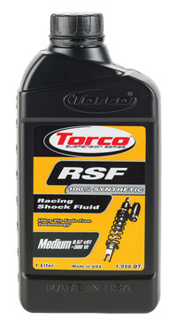 TORCO T820007CE Racing Shock Fluid Medium 1L - Advanced Synthetic Formula