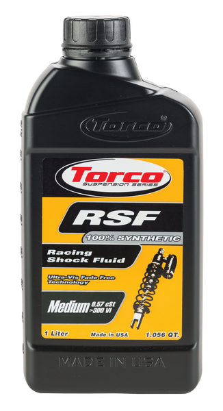 TORCO T820007CE Racing Shock Fluid Medium 1L - Advanced Synthetic Formula