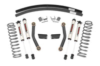 Rough Country | 3 Inch Lift Kit | SII | RR AAL | V2 Shocks | Jeep Cherokee XJ 2WD/4WD (84-01) | 670X70