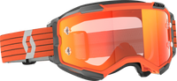 SCOTT Fury Goggle Orange/Grey with Orange Chrome Works - Part Number 272828-1011280
