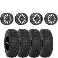 Valor Offroad V09 BRUSHED CHARCOAL beadlock on System 3 RT320