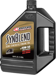 MAXIMA Syn Blend 4T 15W-50 Engine Oil 1 Gallon (Part Number: 30-369128B)