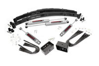 Rough Country | 4 Inch Lift Kit | Chevy/GMC C10/K10 C15/K15 Truck/Half-Ton Suburban (69-72) | 10030