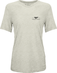 Women's Fly Motto Tee Cream Xl