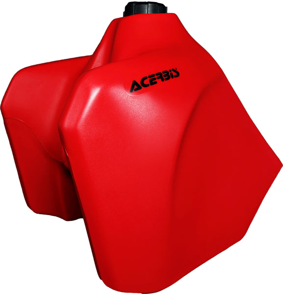 ACERBIS 2044330229 5.8 Gallon Red Fuel Tank with Black Cap