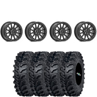 Valor Offroad V09 BRUSHED CHARCOAL beadlock on ITP MT911