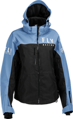 Women's Carbon Jacket Black/Blue Xl