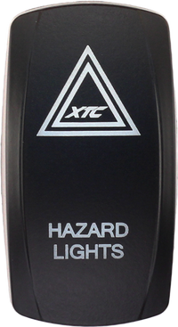XTC Power Products Switch Rocker Face Hazards - Part SW00-00119013