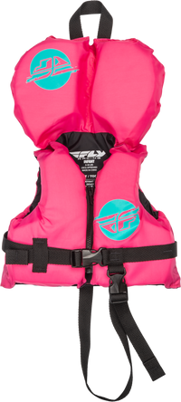 Infant Flotation Vest Neon Pink/Teal