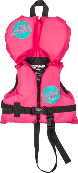 Infant Flotation Vest Neon Pink/Teal