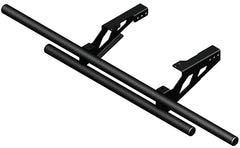 KFI Rear Bumper Black Pol 101525 - Durable Steel Construction