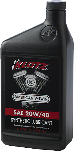 KLOTZ Synthetic Lubricant 20W-40 (Part Number: KV-2040) - 1 Quart