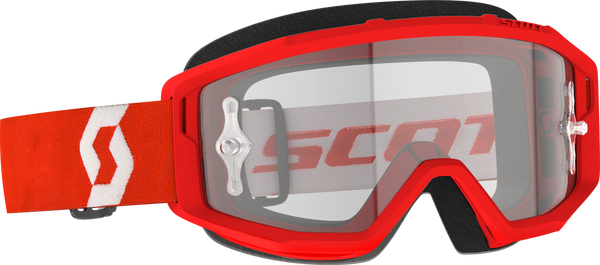 SCOTT Primal Goggle Red/White Clear Works - Part Number 278598-1005113