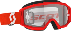 SCOTT Primal Goggle Red/White Clear Works - Part Number 278598-1005113