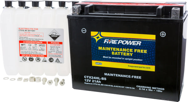 Battery Ctx24hl Bs Maintenance Free