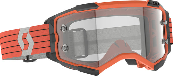 SCOTT Fury Goggle Orange/Grey Clear Works - Part Number 274514-1011113