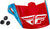 Kinetic Straight Edge Visor Red/White/Blue