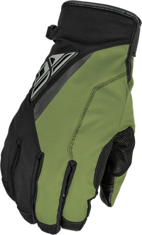 Title Long Gloves Black/Olive Md