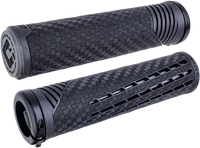 ODI CF11 V2.1 BMX Grips - Pearl Black/Graphite with Matte Black - Part F35CFBH-B