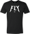 FLY RACING Fly Master Tee Black Large - Stylish Comfort with Premium Fit