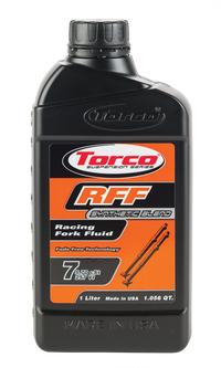 TORCO T830007CE RFF Racing Fork Fluid 7W 1L - Synthetic Blend Formula