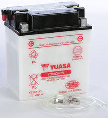 YUASA YUAM221AY Battery YB10A A2 Conventional - High Cranking Power