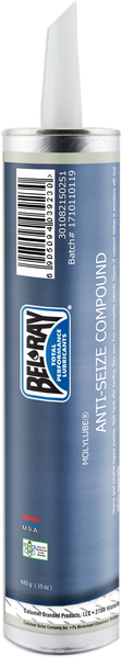 BEL-RAY Assembly Lube Anti Seize Compound 15oz - Part Number 67700CC/301082150255