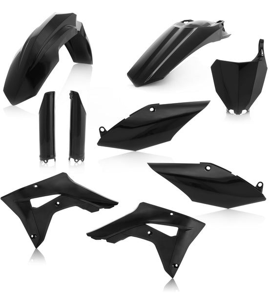 ACERBIS Full Plastic Kit Black - Part Number 2645470001