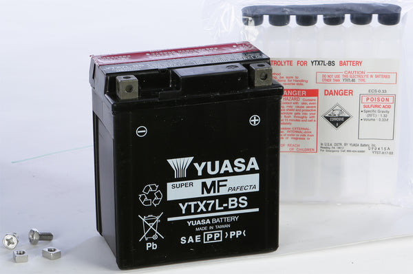 YUASA YUAM327BS Maintenance Free Battery YTX7L BS