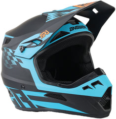 Answer AR1 Sweep Helmet Black/Astana/Hyper Orange Youth - Large